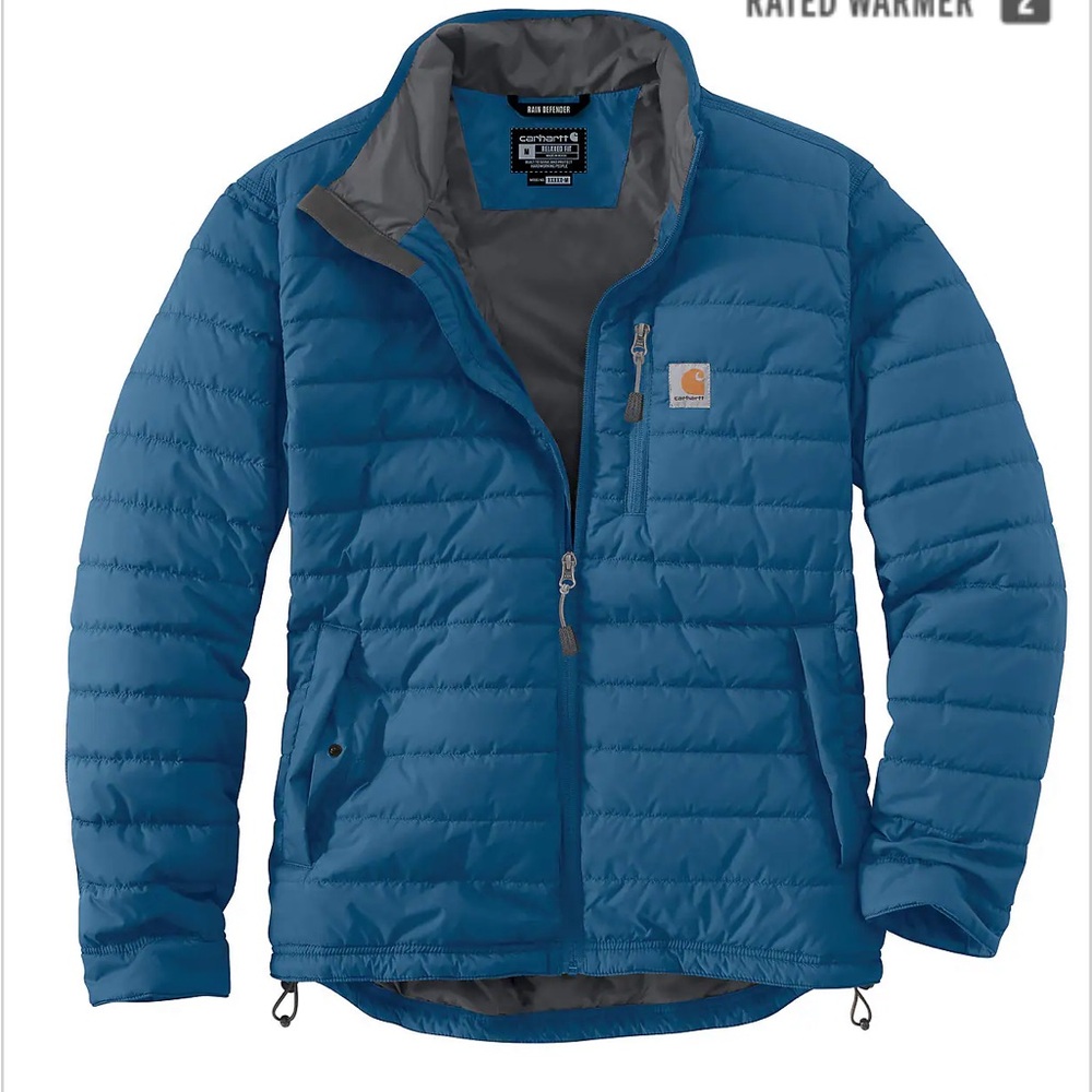 Carhartt Men's Blue Puffer Jacket